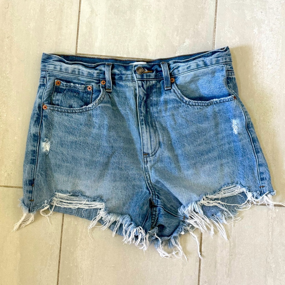 Pistola Blue Jean Cutoffs Shorts Size 30